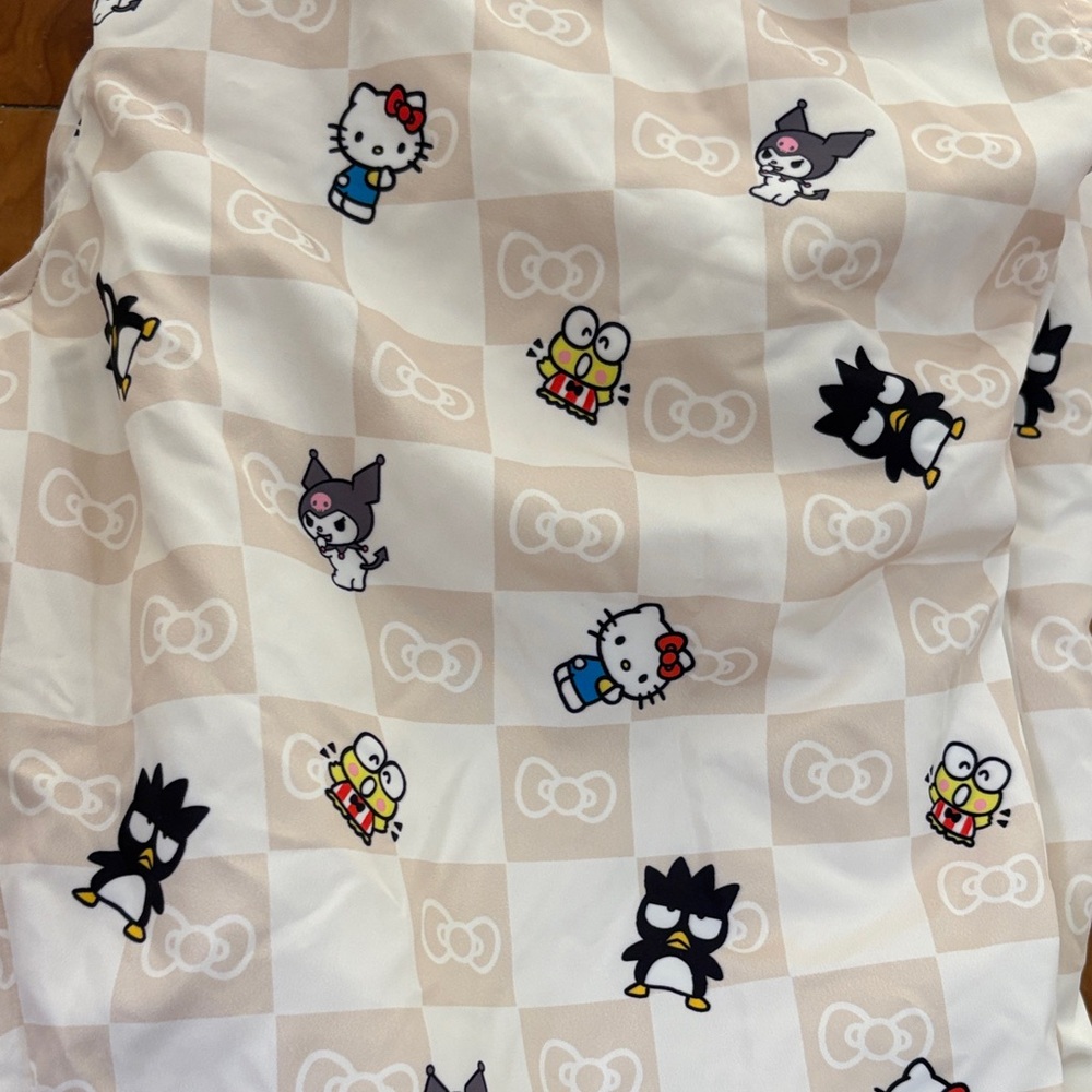 Forever 21 Sanrio Collab Puff Track Pants Kuromi Hello Kitty s